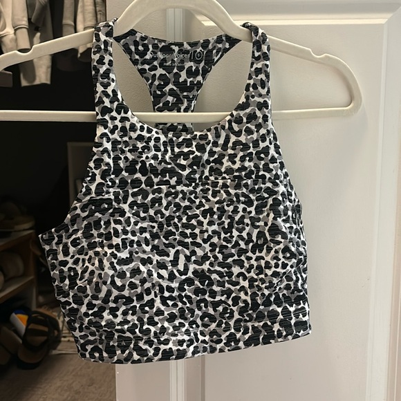 Outdoor Voices Tech Sweat Crop Top - Small - Picture 1 of 3